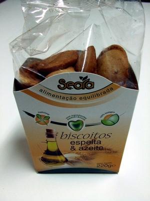 Biscoitos Espelta & Azeite