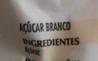 Azucar Branco Ingredients