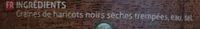 Graines De Haricots Noirs Ingredients