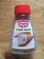 Fruit Taste Report Card