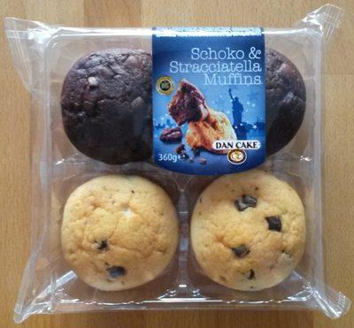 Schoko & Stracciatella Muffins