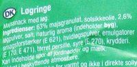 Snaxters Onion Rings Ingredients