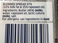 Lurpak Lighter Spreadable Ingredients