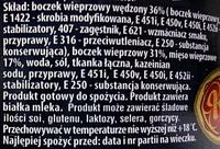 Boczek Wieprzowy Ingredients