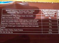 Familijne- Wafle O Smaku Kakaowym Nutrition Label