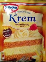 Dr.Oetker Krem Waniliowi Smak Report Card