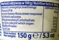Low Fat Cottage Cheese Nutrition Label