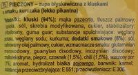 Zupka Byskawiczna O Smaku Kurczak Pieczony Ingredients