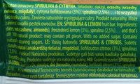Dobra Kaloria Superfoods - Spirulina & Cytryna Ingredients