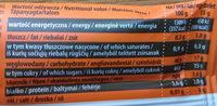 Dobra Kaloria Superfoods - Miechunka & Chia Nutrition Label