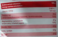 Crunchips Paprika Crisps Nutrition Label