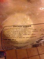 Chicken Burger Ingredients