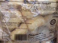 Nuggets De Poulet Ingredients