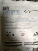 Zukit (erythritol) Ingredients