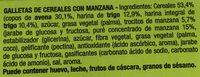 Digestive Go ! Manzana Y Avena Ingredients