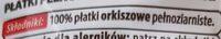 Penoziarniste Patki Orkiszowe Ingredients