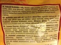 Paluszki Ingredients