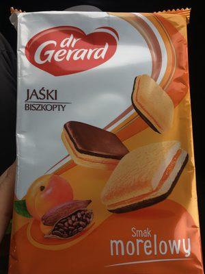 Jaski Biszkopty Smak Morelowy