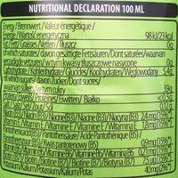 Oshee Napj Izotoniczny Mint Ingredients