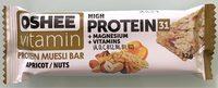 Protein Muesli Bar Apricot Nuts Report Card