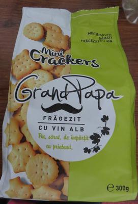 Mini Crackers Grand Papa Frgezit Cu Vin Alb