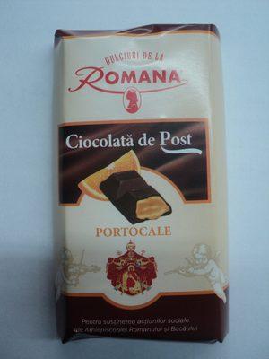 Romana Ciocolat De Post (Portocale)