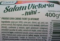CrisTim Salam Victoria Ingredients