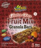 Gluten Free Fruit Mix Granola Bars Report Card