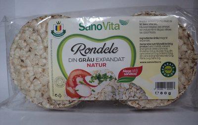 SanoVita Rondele Din Grau Expandat