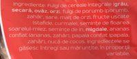 Musli Fructe 1KG Sanovita Ingredients