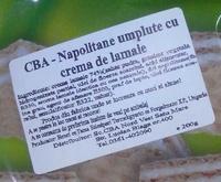 Napolitane Umplute Cu Crem De Lmie Ingredients