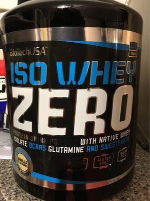Iso Whey Zero, Vanille