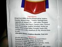Heartland Special Muesli Ingredients