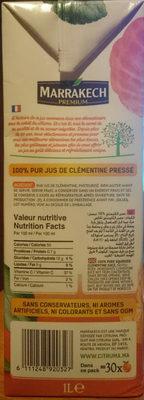 Marrakech Jus De Clmentine Premium