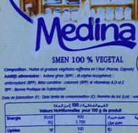 Medina Ingredients