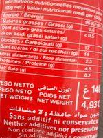 Double Concentr De Tomates Ingredients