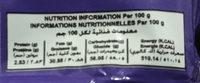 Freska Choco Bar Nutrition Label