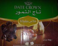 Date Crown Premium Emirates Dates (khalas) 1Kg Report Card