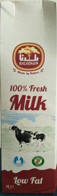 Baladna 100% Fresh Milk, Low Fat