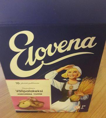 Elovena 10X30G Uuniomena-toffee Vlipalakeksi