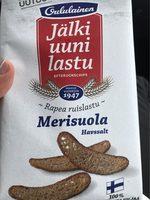Oululainen Jlkiuunilastu Merisuola 130G Rapea Ruislastu Report Card