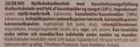 Fazer Geisha 295G Ingredients