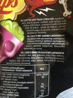 Chupa Chups Skull 3D Ingredients