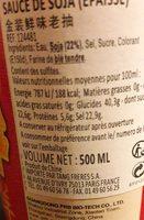 Soy Sauce Ingredients