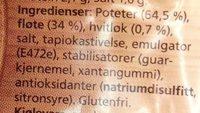 Fltepotet Med Hvitlk Ingredients