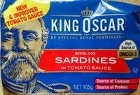 Brisling Sardines In Tomato Sauce Report Card