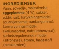 Lett Majones Ingredients