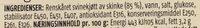 Lvtynn Kokt Skinke Ingredients