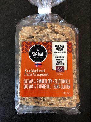 Pain Craquant Norvgien Quinoa Et Tournesol Sans Gluten Sigdal
