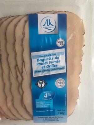 Baguette De Poulet Fume Et Grille